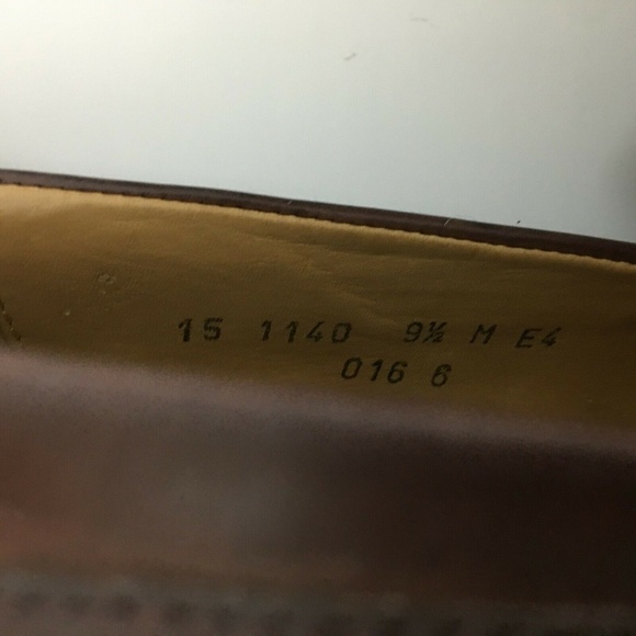 Johnston & Murphy Mens Loafers Size 9.5 Brown Tass - Picture 8 of 8